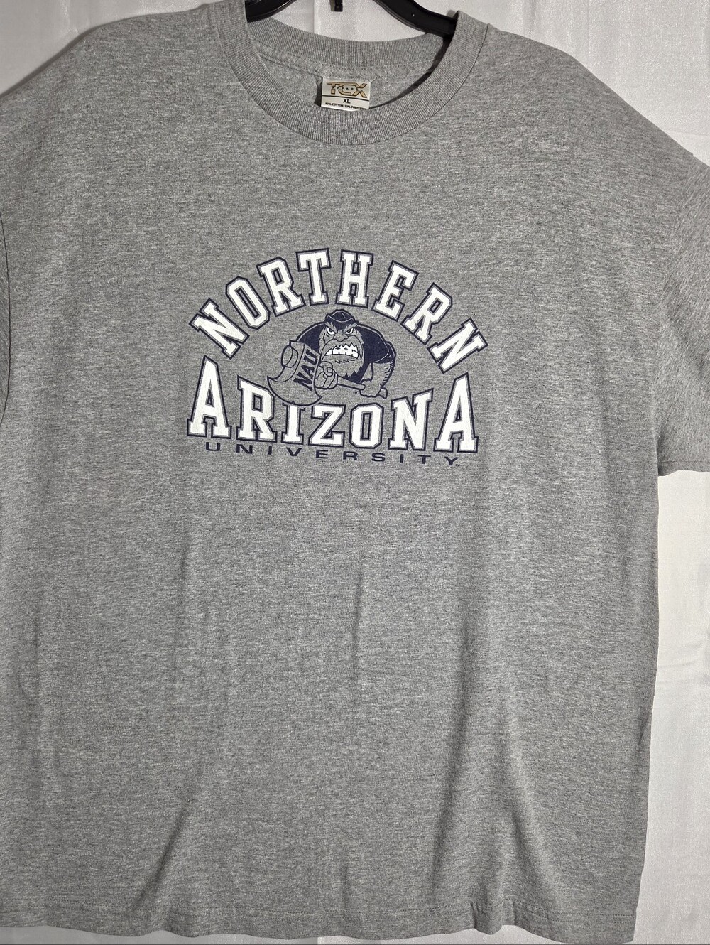 Northern Arizona University Men's Gray Graphic Tee Mens XL